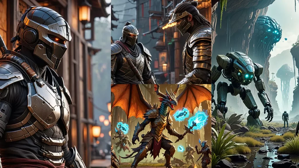 Universo de jogos NFT e blockchain