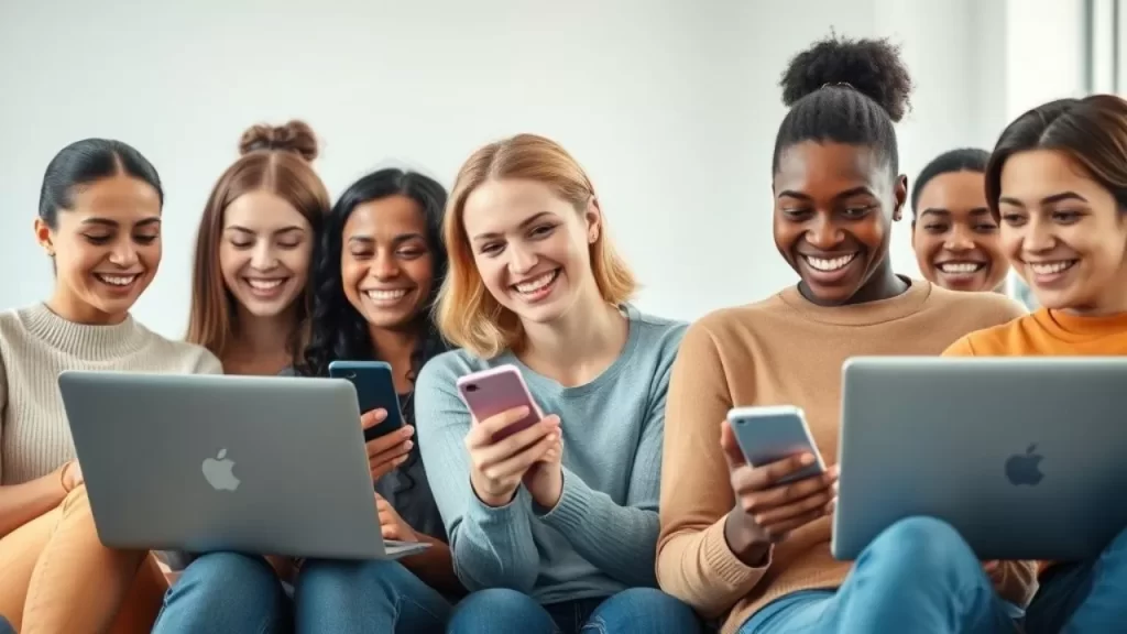 Grupo de amigos praticando o plano de 30 dias em horários definidos para aprender idiomas com IA do ero